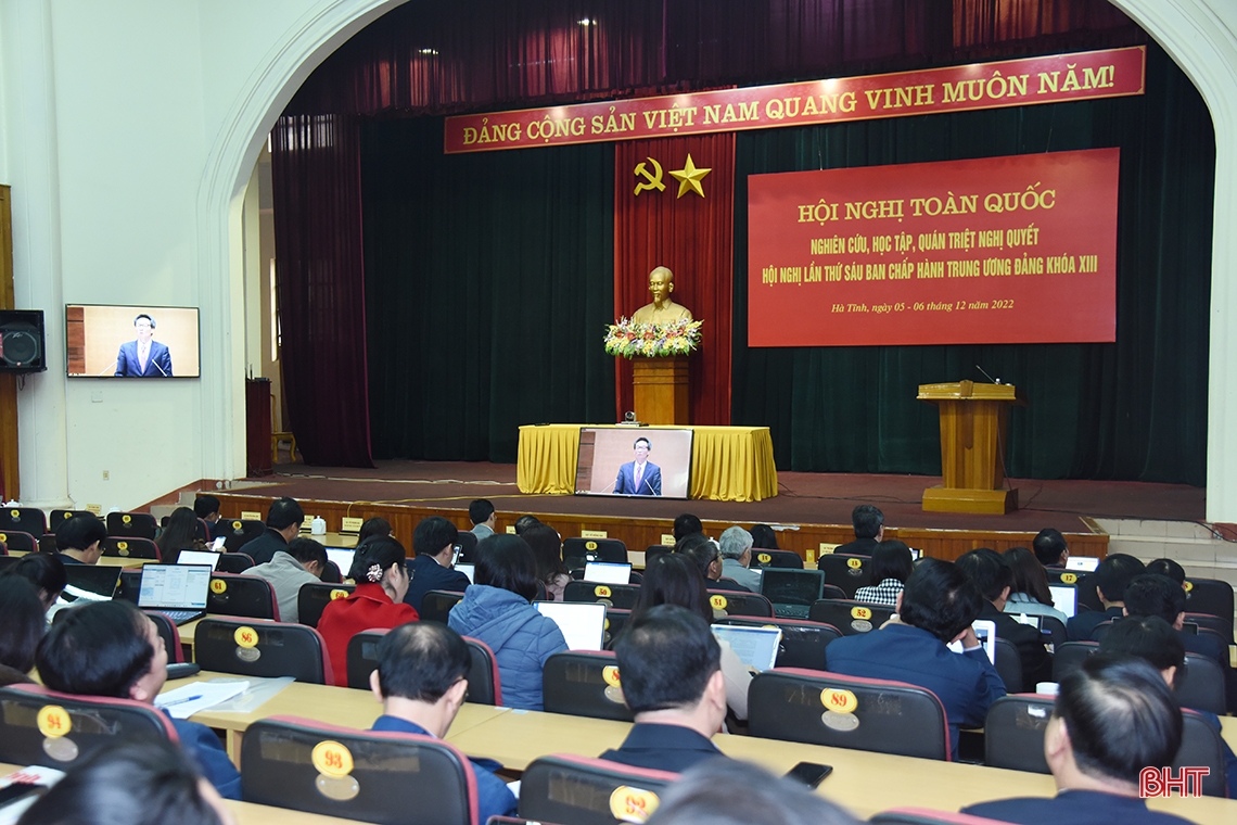 Tuyên truyền sâu rộng, triển khai thực hiện hiệu quả Nghị quyết Hội nghị Trung ương 6