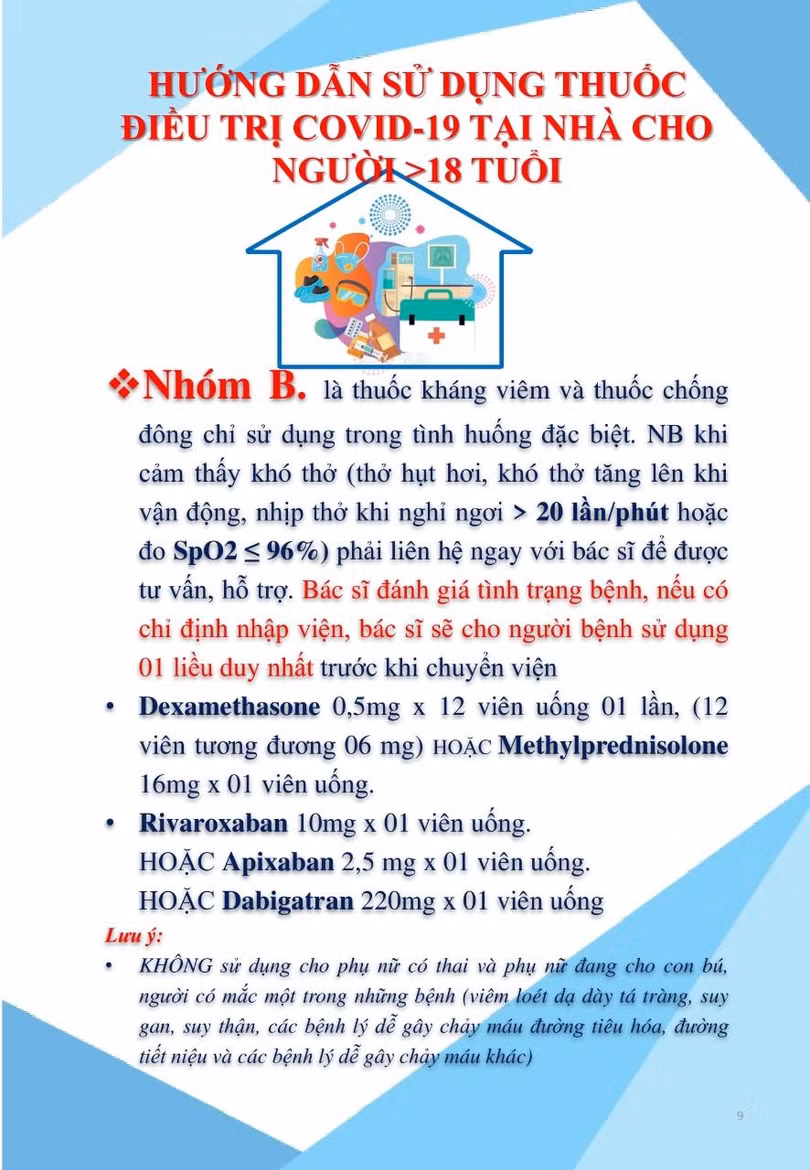 Gặp các dấu hiệu sau, F0 điều trị tại nhà liên hệ y tế ngay