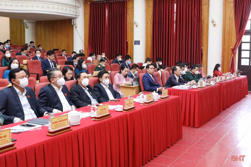 Thông báo kết quả Kỳ họp thứ 4 HĐND tỉnh Hà Tĩnh khoá XVIII