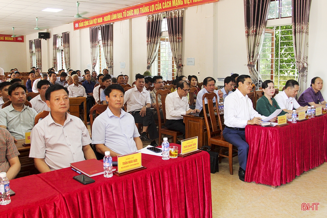 Đức Thọ cần tập trung giải quyết kịp thời các kiến nghị của người dân