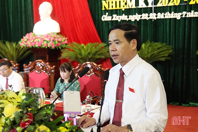 Sớm đưa Nghị quyết Đại hội Đảng bộ huyện Cẩm Xuyên nhiệm kỳ 2020 - 2025 vào cuộc sống