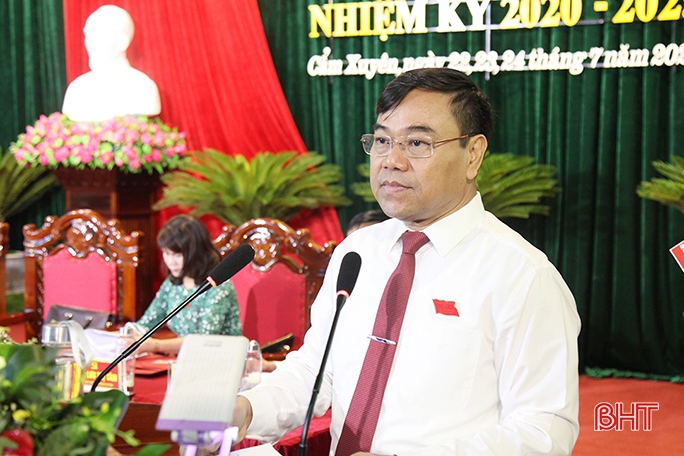 Sớm đưa Nghị quyết Đại hội Đảng bộ huyện Cẩm Xuyên nhiệm kỳ 2020 - 2025 vào cuộc sống