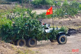 Phường Hoành Sơn tập trung chuẩn bị diễn tập khu vực phòng thủ năm 2026