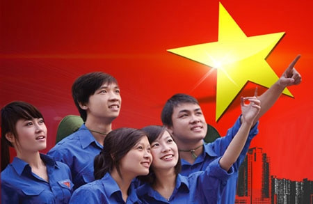 Tiếp bước vì tương lai huy hoàng của dân tộc Việt Nam. Ảnh: internet