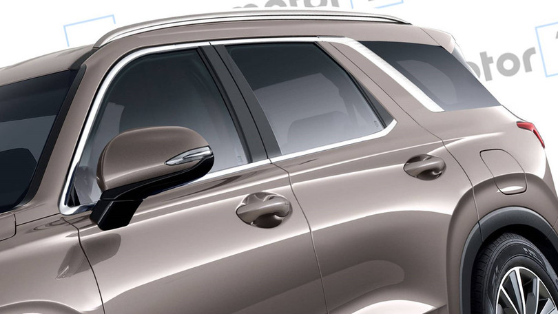 Hyundai Palisade - phiên bản cơ bắp của Santa Fe lộ diện