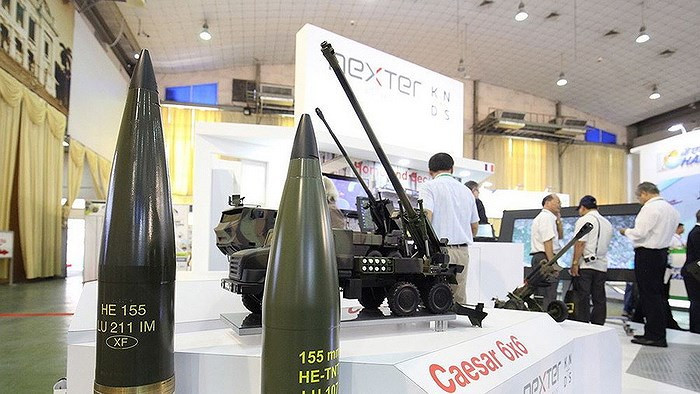 Pháp chào hàng Việt Nam phiên bản nâng cấp của pháo tự hành Caesar