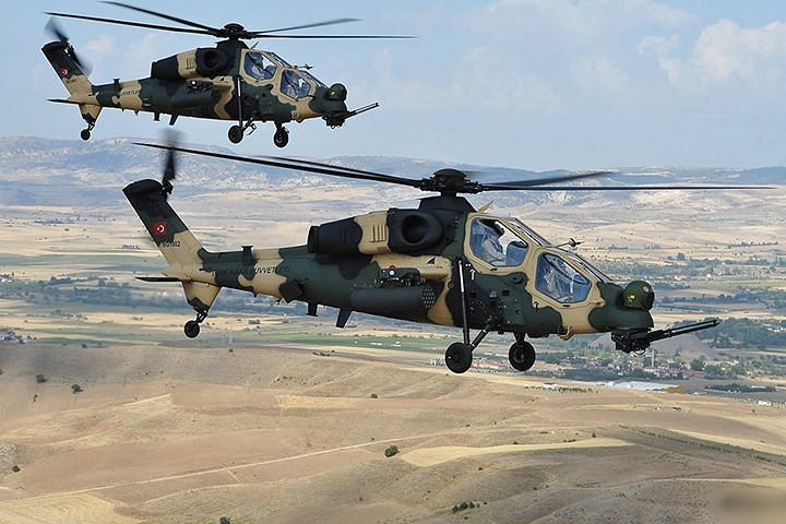 Khám phá sức mạnh trực thăng tấn công hạng nhẹ T 129 của Thổ Nhĩ Kỳ