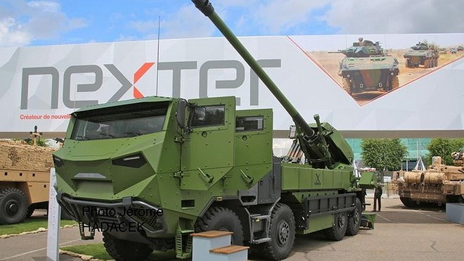 Pháp chào hàng Việt Nam phiên bản nâng cấp của pháo tự hành Caesar