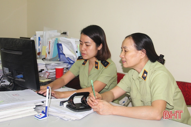 Bàn giao Chi cục Quản lý thị trường Hà Tĩnh về Bộ Công thương quản lý