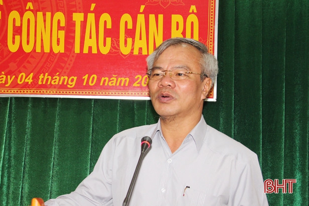 Bí thư Đảng ủy Khối Doanh nghiệp Hà Tĩnh giữ chức Bí thư Huyện ủy Hương Sơn