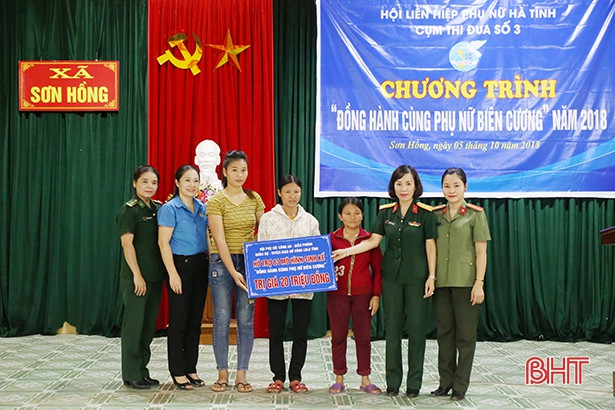 Đồng hành cùng phụ nữ biên cương Hà Tĩnh vượt khó