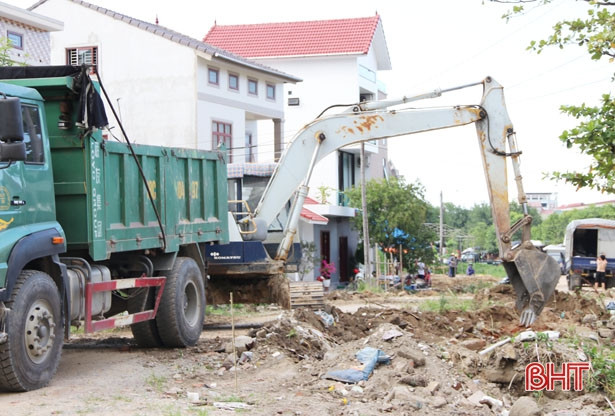 Thành phố Hà Tĩnh đầu tư hơn 38 tỷ đồng thi công đường Ngô Đức Kế