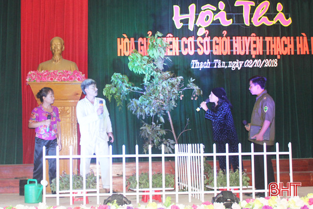 Thạch Đài nhất Hội thi Hòa giải viên cơ sở giỏi cụm Tây Nam Thạch Hà