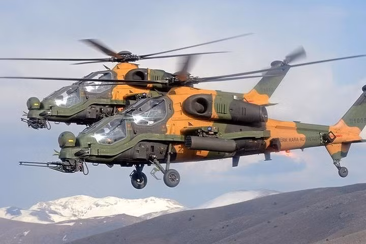 Khám phá sức mạnh trực thăng tấn công hạng nhẹ T 129 của Thổ Nhĩ Kỳ