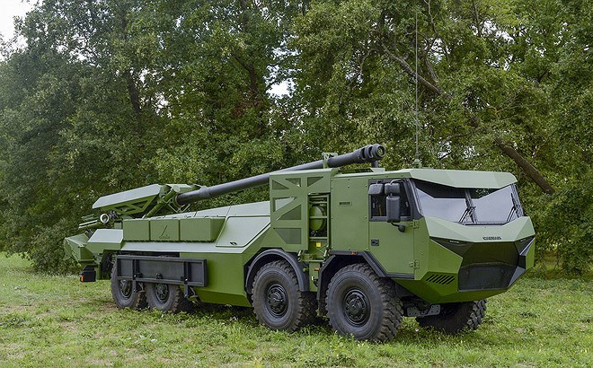 Pháp chào hàng Việt Nam phiên bản nâng cấp của pháo tự hành Caesar