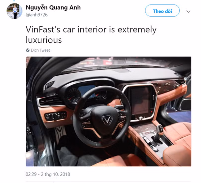 David Beckham: “Xe VinFast là niềm tự hào của người Việt”