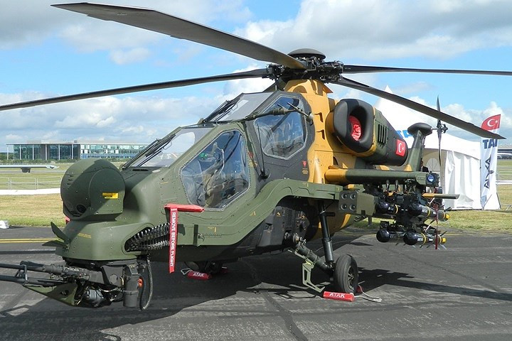Khám phá sức mạnh trực thăng tấn công hạng nhẹ T 129 của Thổ Nhĩ Kỳ