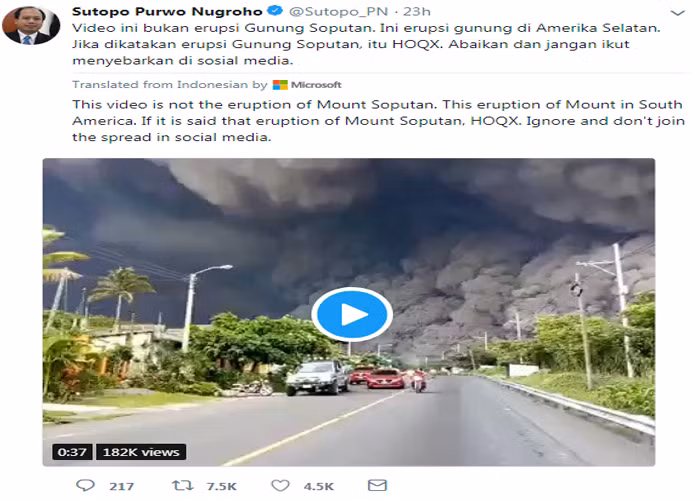 Thảm họa động đất, sóng thần ở Indonesia: Tin giả tràn lan gieo rắc nỗi khiếp sợ