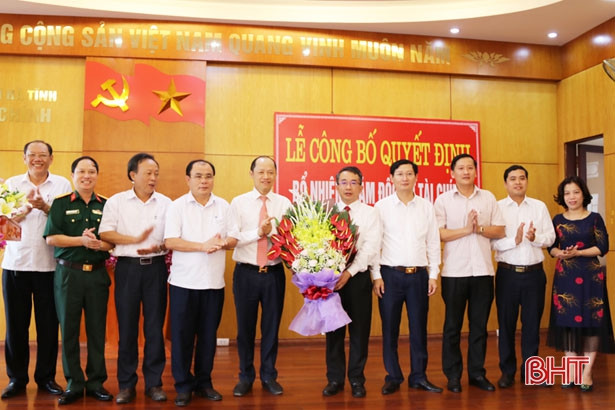 Nguyên Chủ tịch UBND TP Hà Tĩnh giữ chức Giám đốc Sở Tài chính