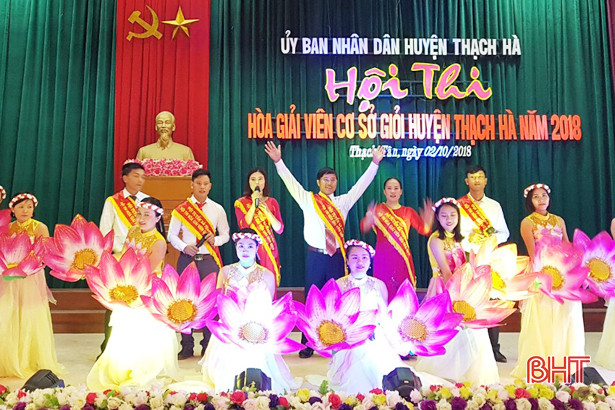 Thạch Đài nhất Hội thi Hòa giải viên cơ sở giỏi cụm Tây Nam Thạch Hà