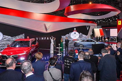 Những con số kỉ lục của VinFast tại Paris Motor Show 2018