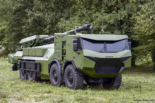 Pháp chào hàng Việt Nam phiên bản nâng cấp của pháo tự hành Caesar