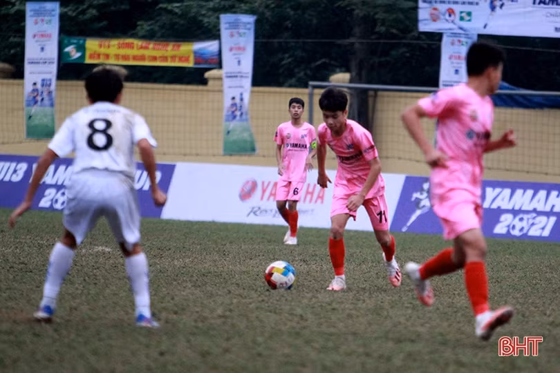 Thắng Quảng Nam 4-1, Hà Tĩnh vào chung kết Giải Bóng đá U13 toàn quốc 