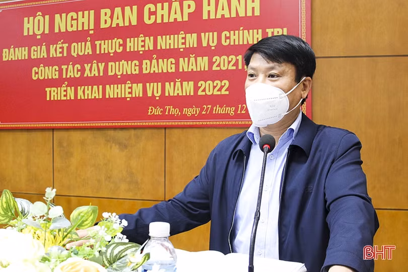 Đổi mới, quyết liệt hơn trong lãnh đạo, chỉ đạo thực hiện các nhiệm vụ ở Đức Thọ