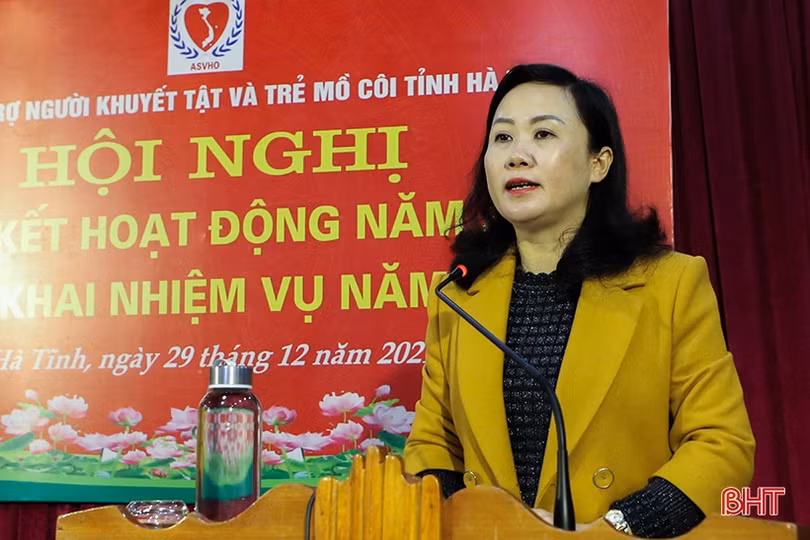 Phát huy hơn nữa vai trò là điểm tựa của người khuyết tật và trẻ mồ côi