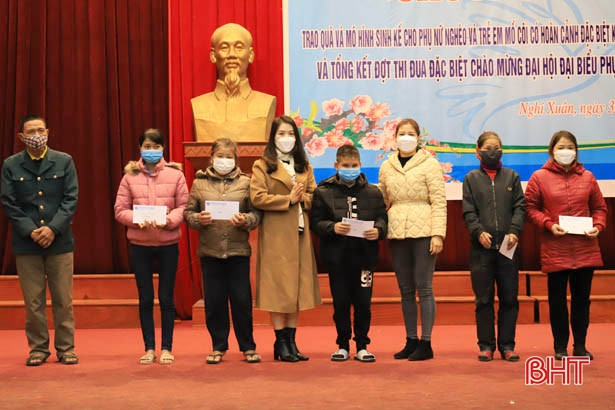 Hội LHPN Nghi Xuân phát huy vai trò, xây dựng mô hình sinh kế nâng cao đời sống hội viên