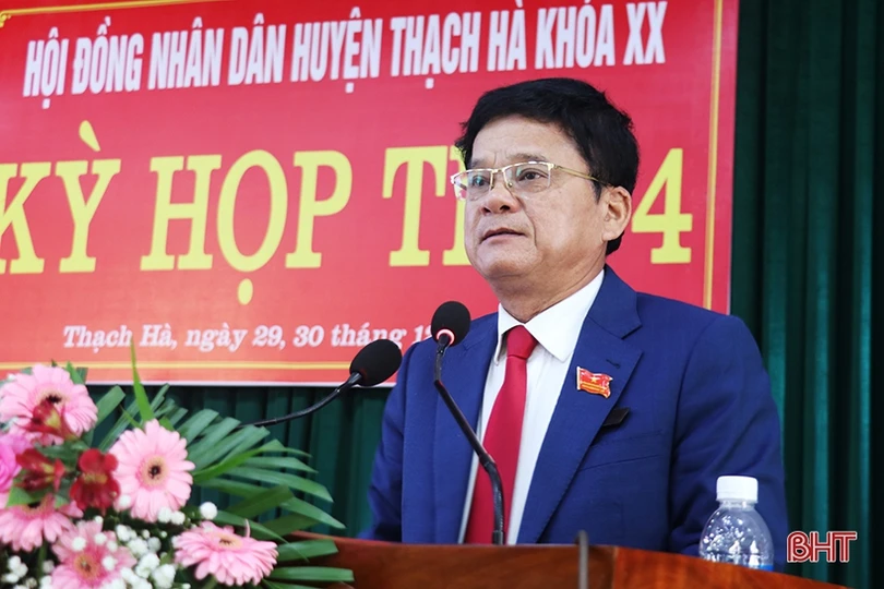 HĐND huyện Thạch Hà xem xét ban hành 14 nghị quyết quan trọng