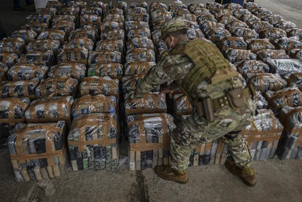 Panama thu giữ khối lượng ma túy lớn kỷ lục trong năm 2021