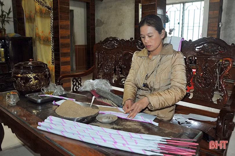 Cơ sở sản xuất trầm hương OCOP ở Hà Tĩnh vào mùa “trả hàng” tết