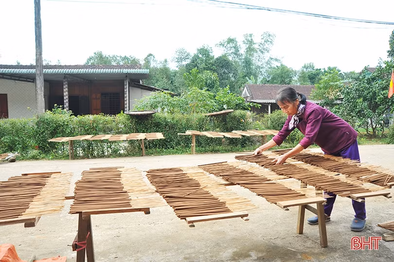 Cơ sở sản xuất trầm hương OCOP ở Hà Tĩnh vào mùa “trả hàng” tết