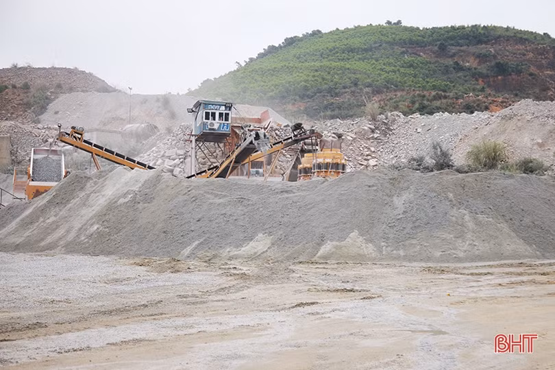 Khai thác hiệu quả nguồn tài nguyên khoáng sản phục vụ các công trình, dự án ở Hà Tĩnh