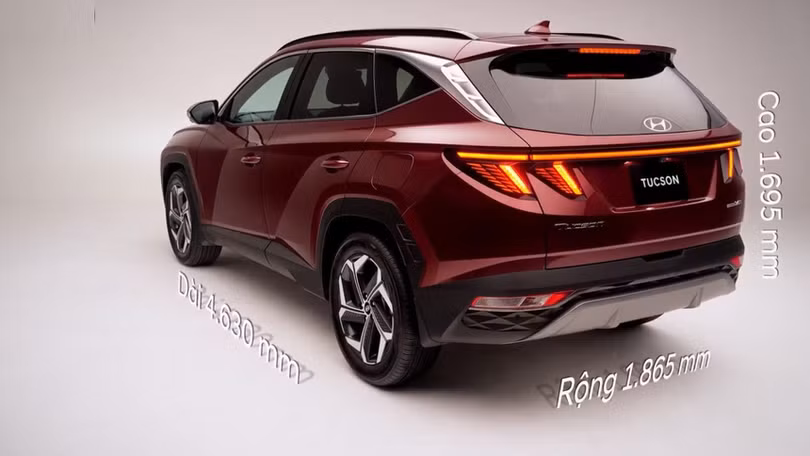Hyundai Tucson 2022 có giá từ 825 triệu đồng tại Việt Nam