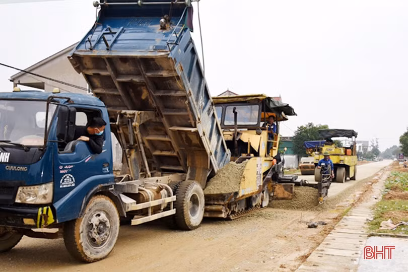 Lộc Hà - đích đến huyện nông thôn mới không còn xa