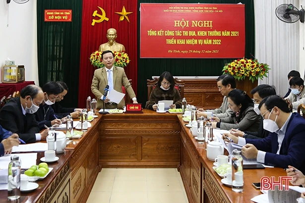 Xây dựng các mũi đột phá, nhận rộng gương điển hình, thực hiện thắng lợi phong trào thi đua năm 2022