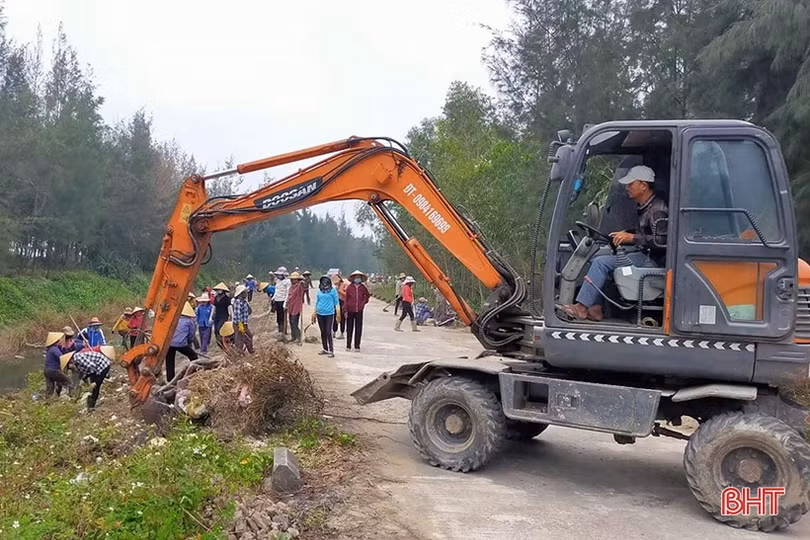 Nông dân Lộc Hà phát huy vai trò chủ thể trong xây dựng nông thôn mới