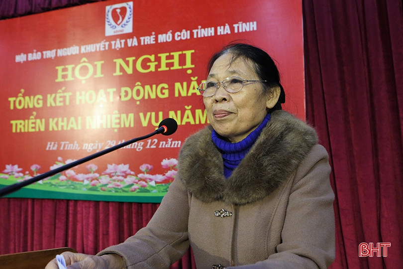 Phát huy hơn nữa vai trò là điểm tựa của người khuyết tật và trẻ mồ côi ảnh 4 Phát huy hơn nữa vai trò là điểm tựa của người khuyết tật và trẻ mồ côi