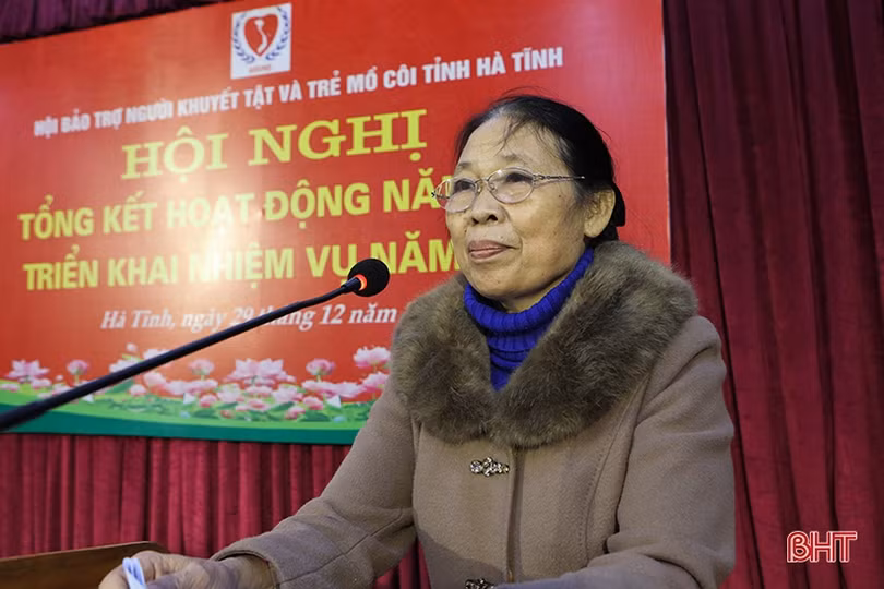 Phát huy hơn nữa vai trò là điểm tựa của người khuyết tật và trẻ mồ côi