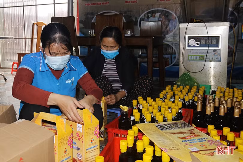 Các cơ sở sản xuất nước mắm truyền thống ở TX Kỳ Anh tất bật chuẩn bị đơn hàng tết