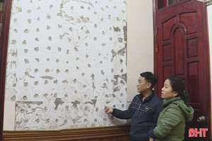 Chậm bồi thường thiệt hại nhà dân do thi công Quốc lộ 8