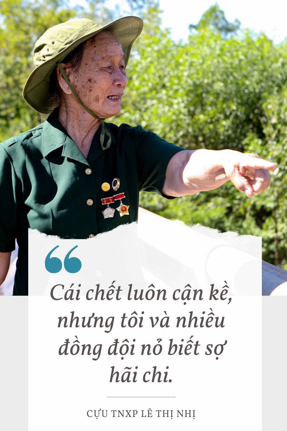 Gặp “cô gái Thạch Nhọn” nơi chiến trường xưa ảnh 6 Gặp “cô gái Thạch Nhọn” nơi chiến trường xưa