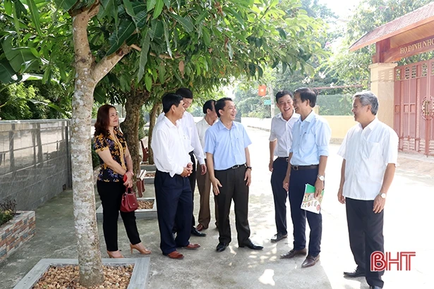 Dấu ấn nông thôn mới ở huyện biên giới Hà Tĩnh