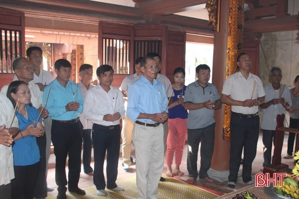 Trang trọng lễ giỗ 553 năm ngày mất Thái sư Cương quốc công Nguyễn Xí