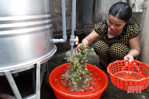 Tỷ lệ thất thoát nước sạch nông thôn Hà Tĩnh còn 24%