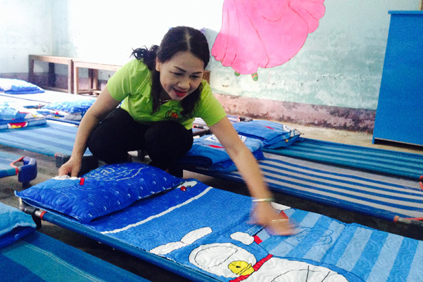 Trường Mầm non Trí Đức tặng công trình bán trú cho học sinh mầm non dân tộc Chứt