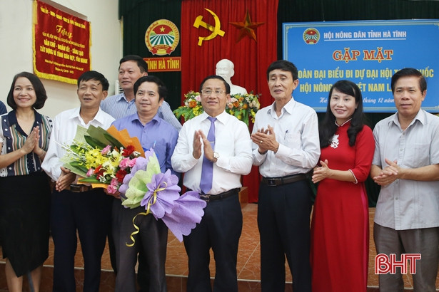 Mang bầu nhiệt huyết, trí tuệ của nhà nông Hà Tĩnh tới Đại hội Hội Nông dân Việt Nam