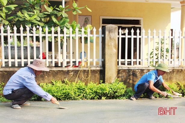 Hà Tĩnh hoàn thành kế hoạch làm giao thông nông thôn năm 2018